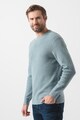 Tom Tailor Kerek nyakú gyapjútartalmú pulóver férfi