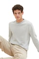 Tom Tailor Фино плетен пуловер с овално деколте Мъже