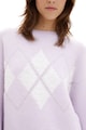 Tom Tailor Argyle mintás pulóver női