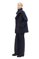 Tom Tailor Gyapjútartalmú kabát magas gallérral női