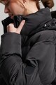 SUPERDRY Hosszított fazonú bélelt kapucnis télikabát női