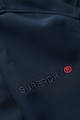SUPERDRY Softshell kapucnis kényelmes fazonú dzseki logós részlettel férfi