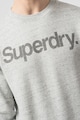 SUPERDRY City laza fazonú logós pulóver férfi