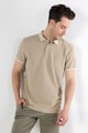 COLIN'S Galléros póló kontrasztos részletekkel férfi