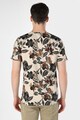 COLIN'S Тениска с овално деколте и с тропическа и флорална шарки Мъже