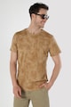 COLIN'S Kerek nyakú batikolt mintájú póló férfi