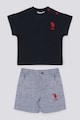 U.S. Polo Assn. Памучна тениска и къс панталон Момчета