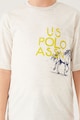 U.S. Polo Assn. Logómintás pizsama Fiú
