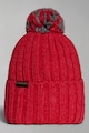 Napapijri Caciula elastica tricotata cu logo brodat Femei