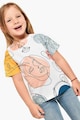 FAMILYSTA® Памучна тениска с щампа Момичета