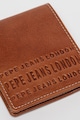 Pepe Jeans London Кожен портфейл Arnold с релефно лого Мъже