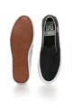 Big Star Pantofi slip-on negri cu aspect de denim Barbati