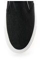 Big Star Pantofi slip-on negri cu aspect de denim Barbati