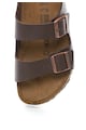 Birkenstock Sandale maro inchis cu calapod clasic Milano Barbati