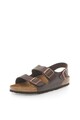 Birkenstock Sandale maro inchis cu calapod clasic Milano Barbati