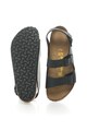 Birkenstock Sandale negre cu calapod clasic Milano Barbati