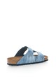 Birkenstock Papuci in nuante de albastru cu calapod clasic Arizona Barbati