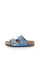 Birkenstock Papuci in nuante de albastru cu calapod clasic Arizona Barbati