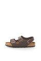 Birkenstock Sandale maro inchis cu calapod clasic Milano Barbati