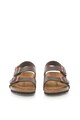 Birkenstock Sandale maro inchis cu calapod clasic Milano Barbati