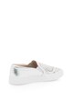 Buffalo Pantofi slip-on argintii cu decupaje decorative Femei