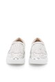 Buffalo Pantofi slip-on argintii cu decupaje decorative Femei