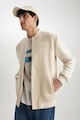 DeFacto Patentos pulóver kontrasztos részletekkel férfi