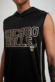 DeFacto Топ с качулка и щампа Chicago Bulls, без ръкави Мъже