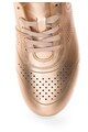 Bullboxer Pantofi sport auriu rose de piele cu detalii perforate Femei