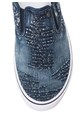 Diesel Pantofi slip-on albastri din denim Sub-Ways Barbati