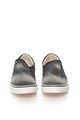 Diesel Pantofi slip-on negru stins din denim Sub-Ways Barbati