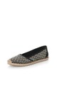 Esprit Espadrile negru cu alb prafuit Femei