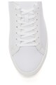 Lacoste Pantofi sport albi din pique cu broderie cu logo L.12.12 Barbati