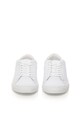 Lacoste Pantofi sport albi din pique cu broderie cu logo L.12.12 Barbati