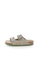 Birkenstock Papuci maro nisip cu calapod clasic Arizona Barbati