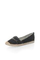 Bullboxer Espadrile negre din denim cu margele si paiete Femei