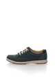 Clarks Pantofi casual bleumarin de piele nabuc Stafford Barbati