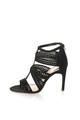 Bullboxer Sandale negre cu toc stiletto si decupaje decorative Femei