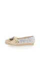 Oakoui Espadrile flatform stralucitoare Femei