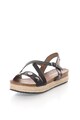 Oakoui Sandale flatform negre Bacardi Femei