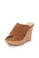 UGG Papuci wedge de piele intoarsa Marta Femei