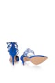 Zee Lane Collection Pantofi albastru royal de piele intoarsa si piele cu barete Femei