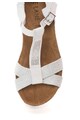 Zee Lane Sandale wedge de piele nabuc Femei