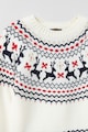 OVS Десениран пуловер с ръкави реглан Момичета