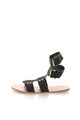 ROXY Sandale negre texturate Tyler Femei