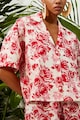 KOTON Свободна флорална риза Жени