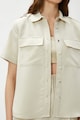 KOTON Modáltartalmú ing fedőlapos zsebekkel női