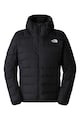 The North Face Geaca cu puf, gluga si logo brodat Barbati