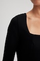 DeFacto Szögletes nyakú ruha oldalhasítékkal női