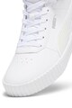 Puma Pantofi sport mid-high de piele ecologica si piele Carina 2.0 Femei